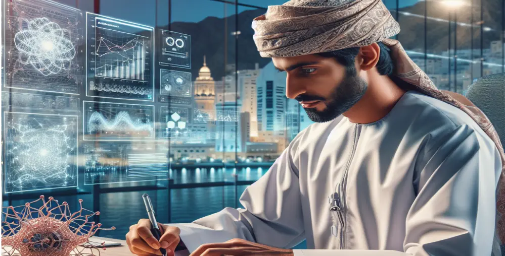 omani working in AI project